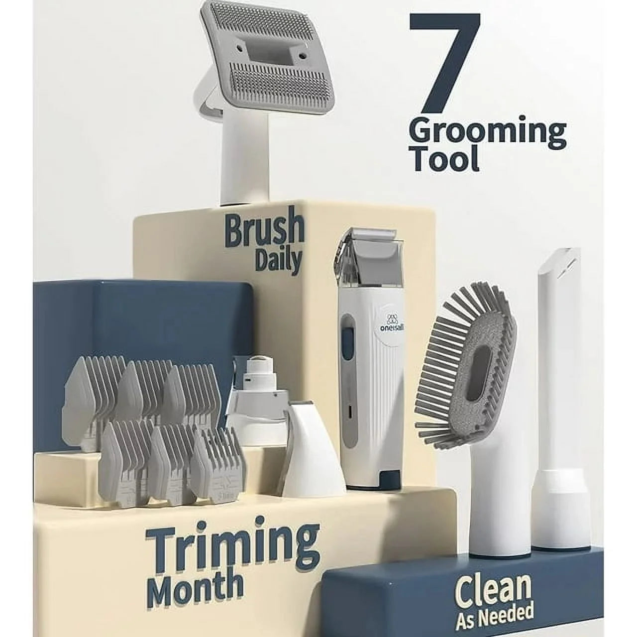 LM2 Dog Grooming Kit Replacement Accessories - Filter + Sponge